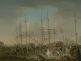 William Anderson, Hussars Embarking at Deptford