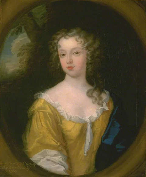 Herman Verelst, Portrait of a lady, thought to be Dionesse Cullum, wife of Robert Colman