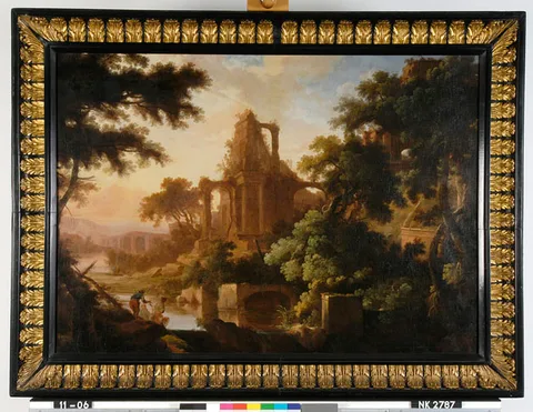 Pierre-Antoine Patel, Landscape with Classical Ruins