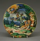 Orazio Fontana, Dish with Jacob's Dream