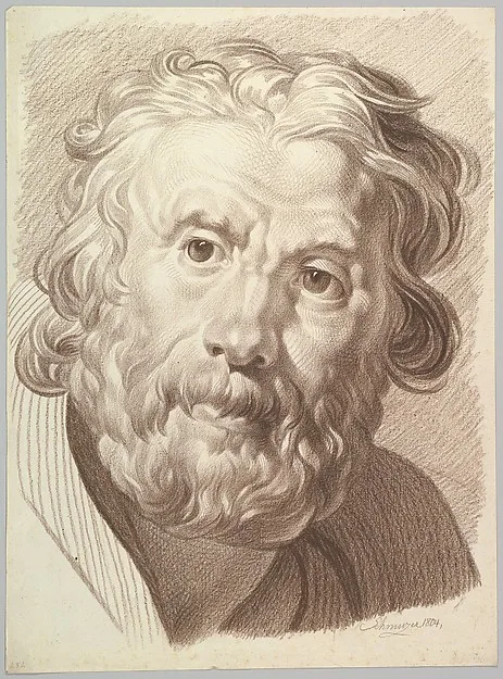Jakob Matthias Schmutzer, Head of Bearded Old Man