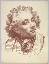 Jakob Matthias Schmutzer, Head of a Young Man Looking Right