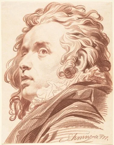 Jakob Matthias Schmutzer, A Young Man with Flowing Hair