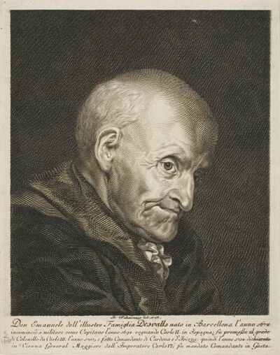 Jakob Matthias Schmutzer, Portrait of Don Emanuel Desvalls