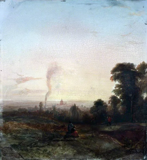 Alfred Clint, Morning: London from Highgate