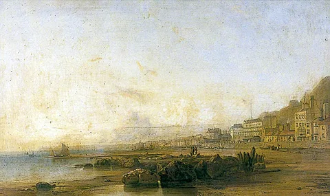 Alfred Clint, View of Hastings, East Sussex