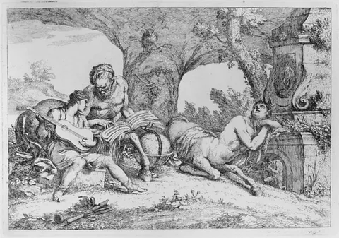Gaetano Zompini, Varii Capricci, e Paesi inventati, e disegnati dal celebre Gio. Benedetto Castiglione ... tratti dal raccolta Zanettiana