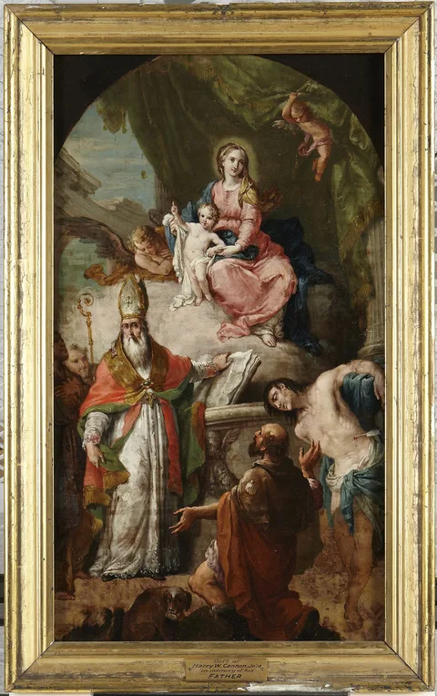 Agostino Ugolini, Virgin and Child with Saints