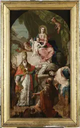 Agostino Ugolini, Virgin and Child with Saints