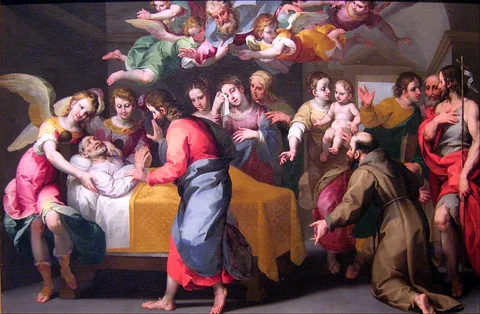 Simone Barabino, The Death of Saint Joseph