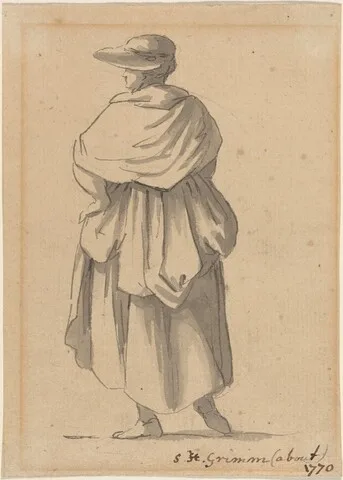 Samuel Hieronymus Grimm, A Peasant Woman