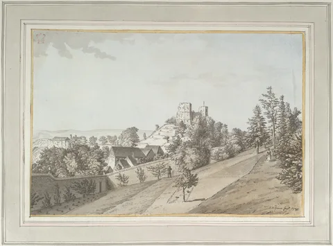 Samuel Hieronymus Grimm, Lewes Castle