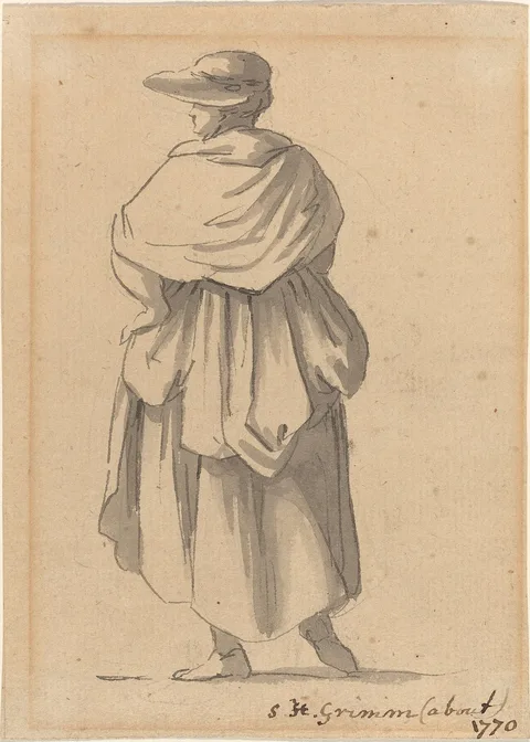 Samuel Hieronymus Grimm, A Peasant Woman