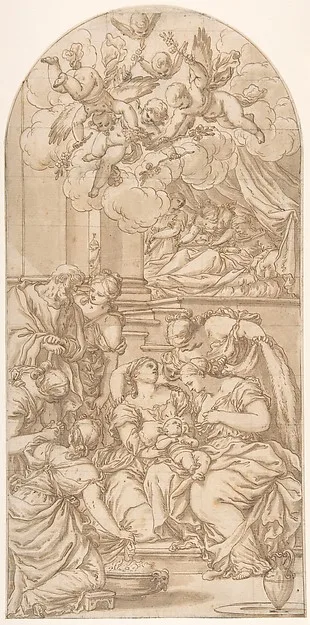 Valentin Lefebvre, Birth of St. John the Baptist