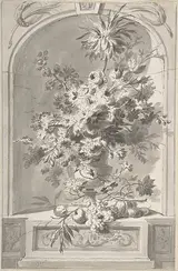 Willem van Leen, Vase of Flowers