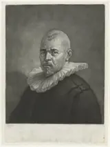 Jan Stolker, Portret van een man met een geplooide kraag
