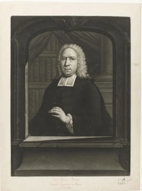 Jan Stolker, Portret van Johann Hinrich Pratje