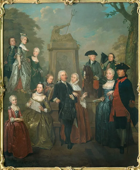 Jan Stolker, Portrait of Theodorus Bisdom van Vliet and his Family