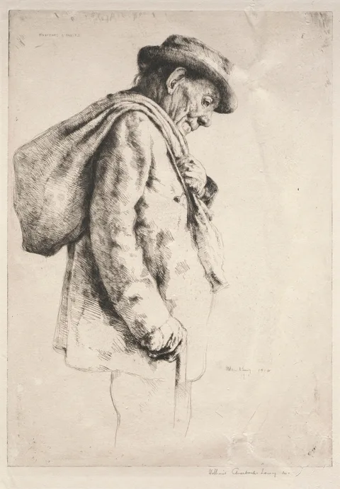 William Auerbach-Levy, Marchand d'Habits