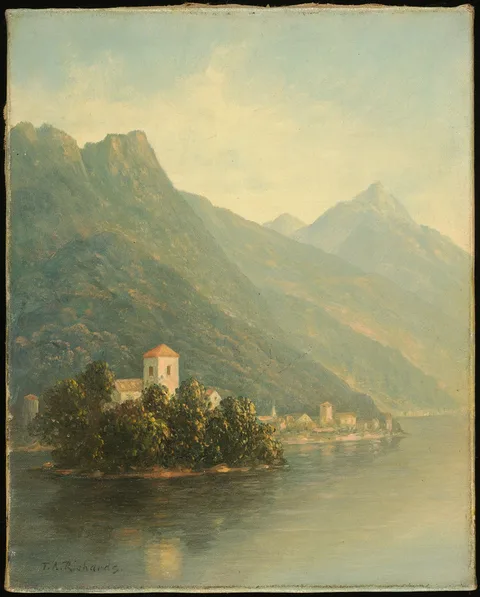 Thomas Addison Richards, Lake in the Mountains