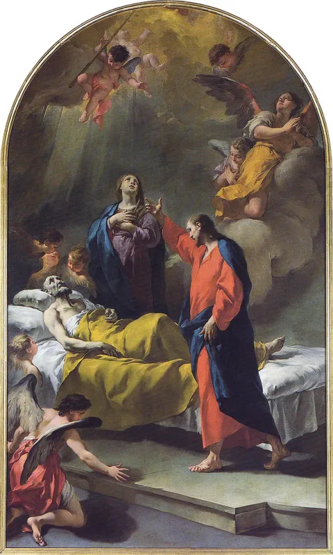 Francesco Polazzo, Death of Saint Joseph