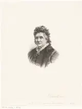 Petrus Johannes Arendzen, Portret van Anna Louisa Gertrude Bosboom-Toussaint
