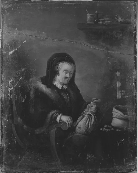 Johann Georg Trautmann, Stingy woman