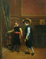 Tony-François de Bergue, Il fait la politesse