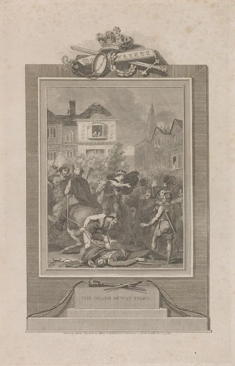 Thomas Milton, The Death of Wat Tyler