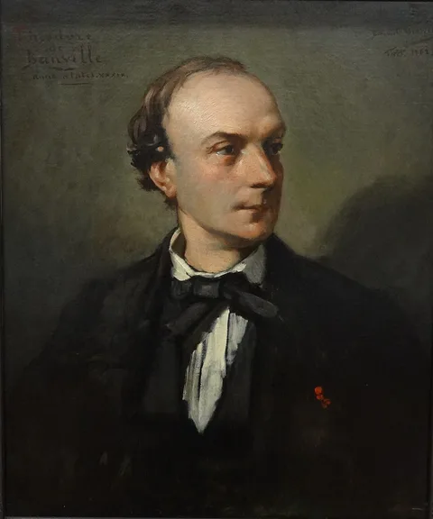 Benedict Masson, Portrait of Théodore de Banville aged 39