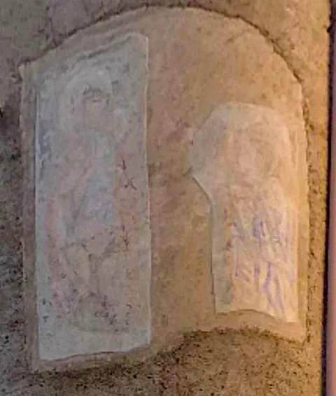 Cristoforo De Amicis, Virgin Mary and Angel