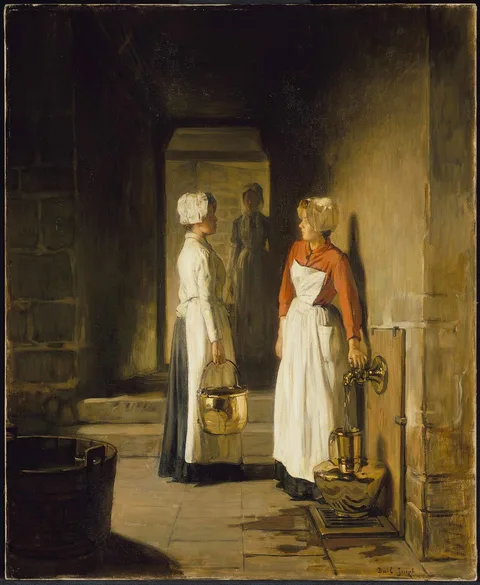 Joseph Bail, At the Fountain