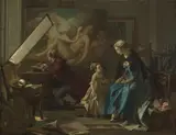 Jean-Baptiste Antoine Emile Béranger, The Studio of the Engraver