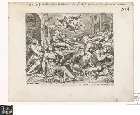 Harmen Jansz Muller, Wise and foolish virgins woken by an angel