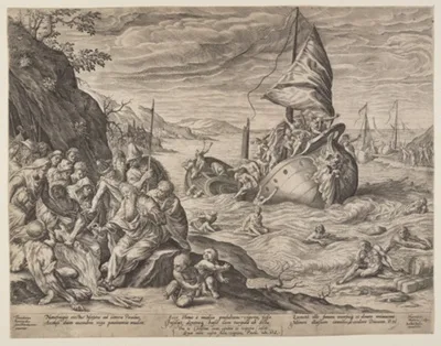 Harmen Jansz Muller, The Shipwreck of St. Paul near Miletus
