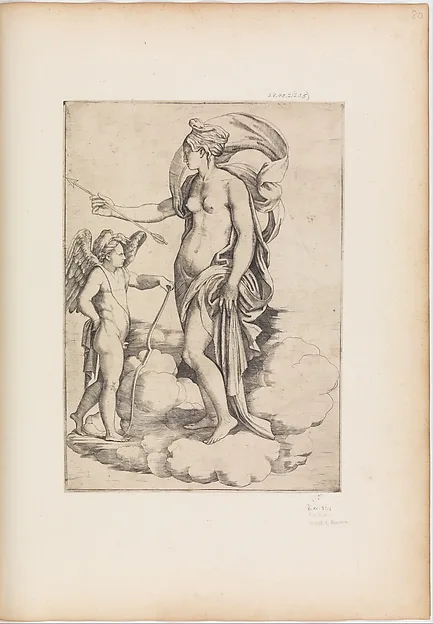 Giacomo Raibolini, Venus and Cupid