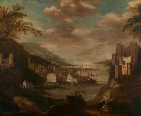 Jan Looten, Landscape with an Estuary