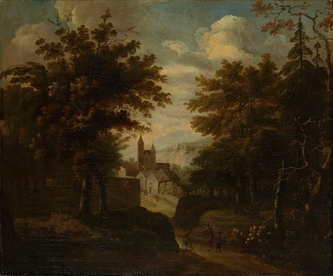 Jan Looten, A Wooded Landscape