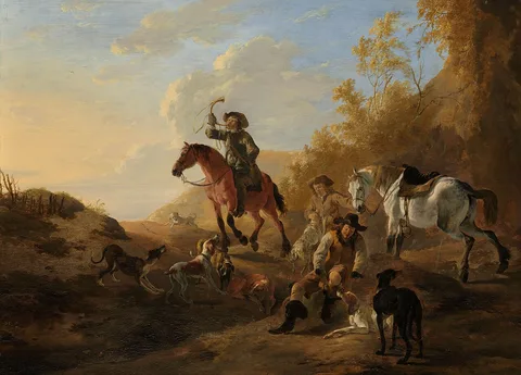 Dirk Stoop, Hunters Resting
