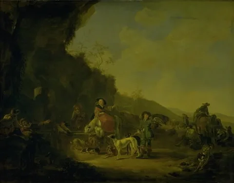 Dirk Stoop, Rest During the Hunt