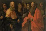 Giuseppe Vermiglio, St James the Less, Sts Peter, Paul, John, Thomas, Philip, Judas and Thaddeus the Apostles