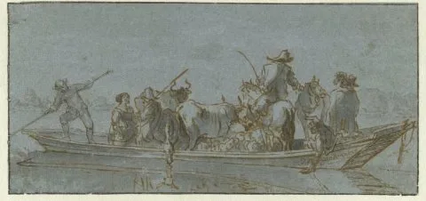 Jan Frans Soolmaker, Het pontveer