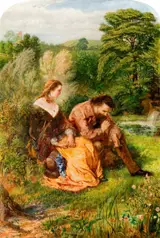 John Alfred Vinter, The Miller's Daughter, from Tennyson