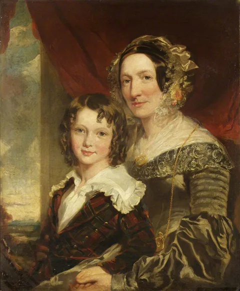 James Curnock, Mrs Margaret Moor and Her Son Tom