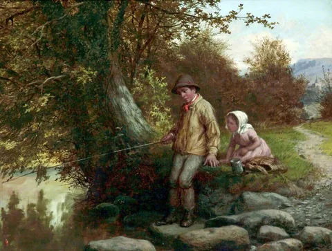 William Bromley, Waiting for a Nibble
