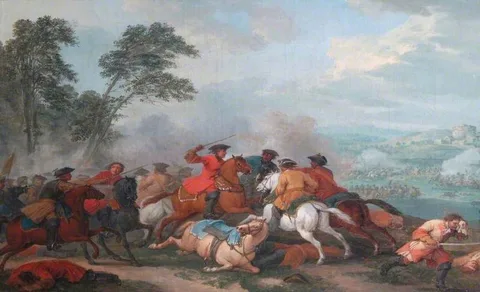 Jan Peeter Verdussen, A Cavalry Engagement