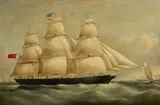 Richard Ball Spencer, The ship 'Eveline'