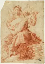 Jacopo Confortini, Angel Playing a Lute