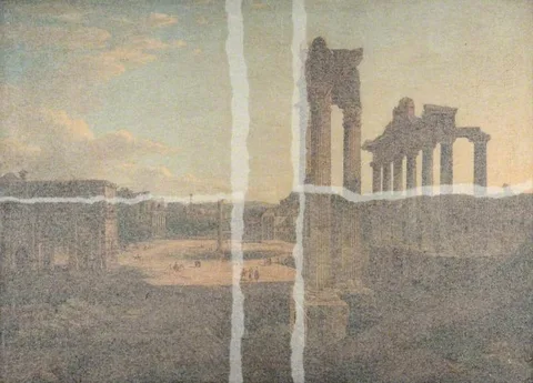 Gaspare Gabrielli, View of the Roman Forum