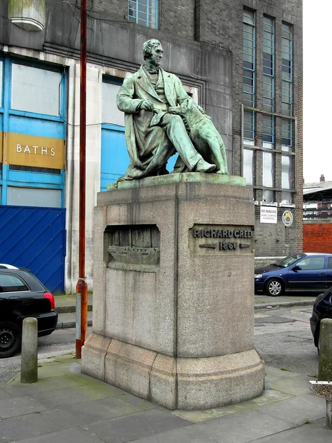Edward William Wyon, Statue of Richard Green